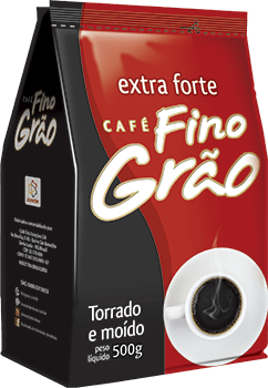 Café Fino Grão Torrado e Moído Extra Forte